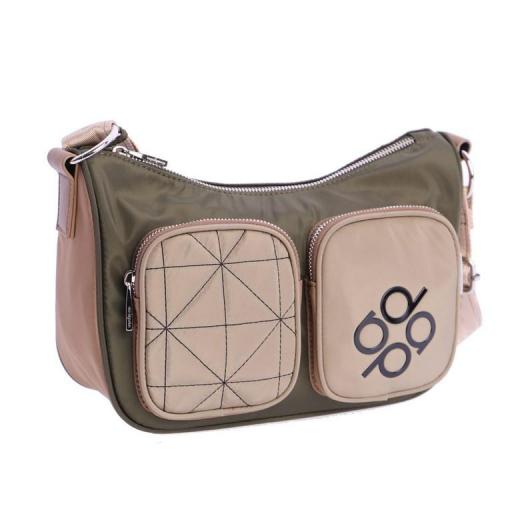 Bolso bandolera don algodon khaki QI7844 127