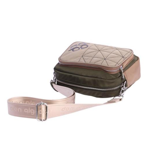 Bolso bandolera don algodon khaki QI7845 127 [3]