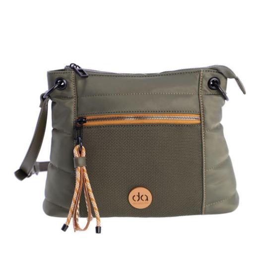 Bolso bandolera don algodon khaki QI7862 127