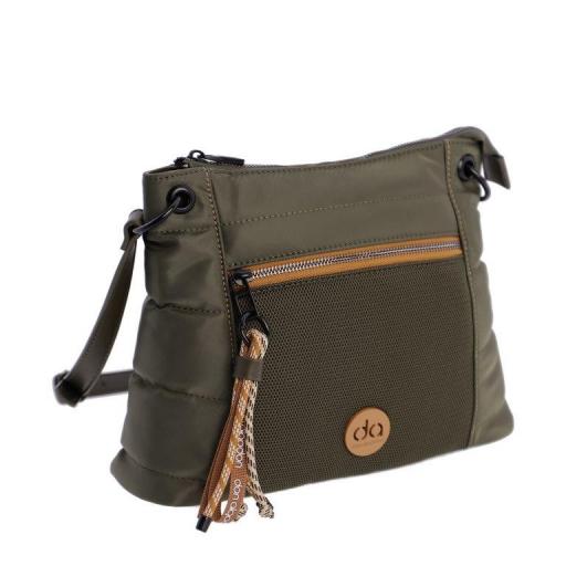 Bolso bandolera don algodon khaki QI7862 127 [1]