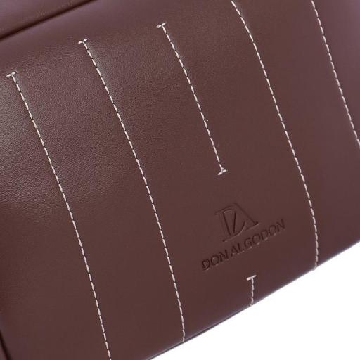 Bolso bandolera don algodón marrón SI7808 [3]