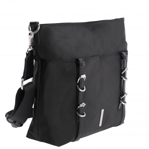 Bolso bandolera don algodón negro RI7813 001 [1]