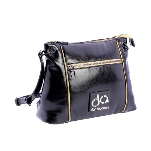 Bolso bandolera don algodon negro QI7842 001 [1]