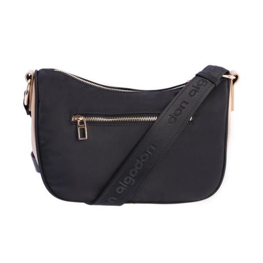 Bolso bandolera don algodon negro QI7844 001 [0]