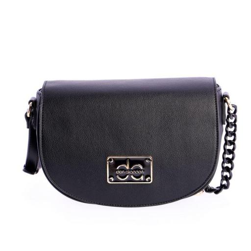 Bolso bandolera don algodón negro QI7851 001 [4]