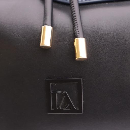 Bolso bandolera don algodón negro RI7853 001 [3]