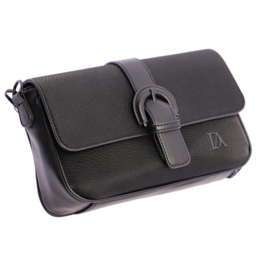 Bolso bandolera don algodón negro RI7857 001 [6]