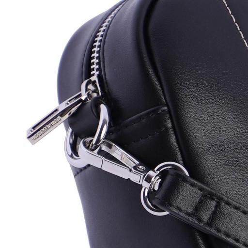 Bolso bandolera don algodón negro SI7808 [2]