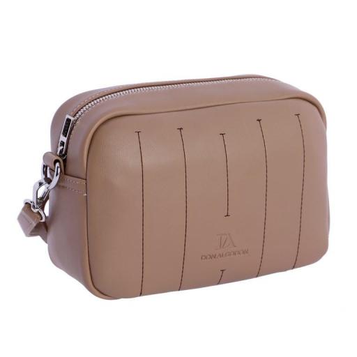 Bolso bandolera don algodón taupe SI7808 [1]