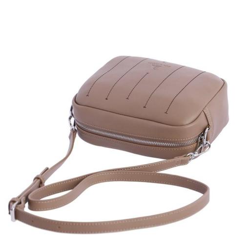 Bolso bandolera don algodón taupe SI7808 [4]