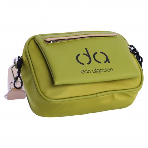 Bolso bandolera don algodon verde QV2957 005 [3]