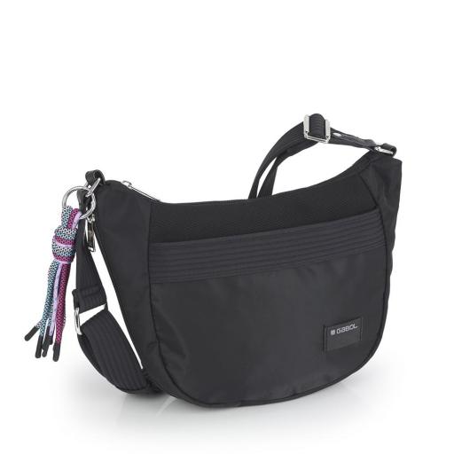 Bolso bandolera exp. gabol aroa negro 604112 001