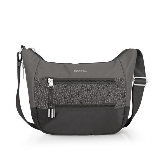 Bolso bandolera exp. gabol emory marrón 602012 033