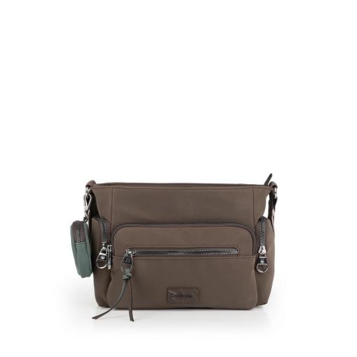 Bolso bandolera gabol Valle marrón 605508 [1]