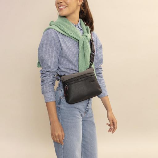 Bolso bandolera gabol nicole negro 602905 [5]