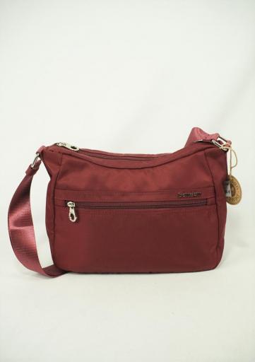 Bolso bandolera gondola bensan hedg rojo guinda B204 GU