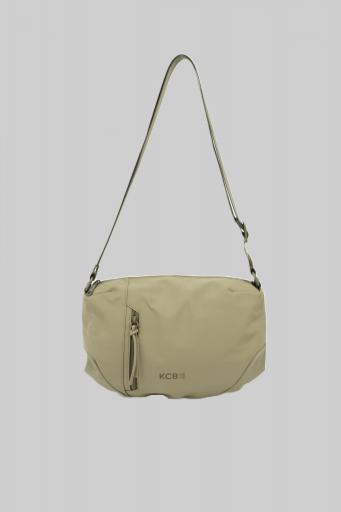 Bolso bandolera grande kcb cord taupe 3492 TA