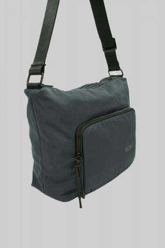 Bolso bandolera grande kcb tape gris/azul 3514 GR [1]