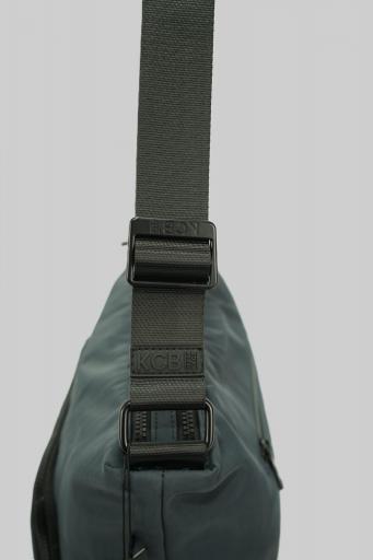Bolso bandolera grande kcb tape gris/azul 3514 GR [4]