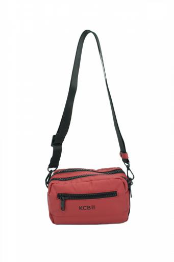 Bolso bandolera kcb stamp burdeos 3202 BU [1]