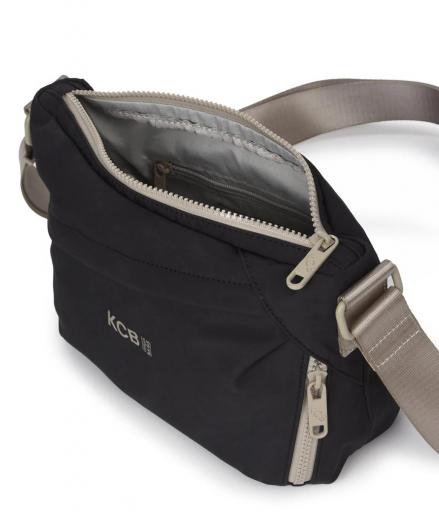 Bolso bandolera kcb zig pequeña negro 3621 [3]