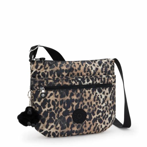 Bolso bandolera kipling Arto prt Wild Leopard I4854 6JP