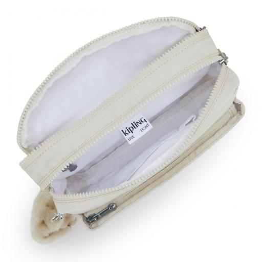 Bolso bandolera kipling abanu m hideaway beige I7076 7JR [2]