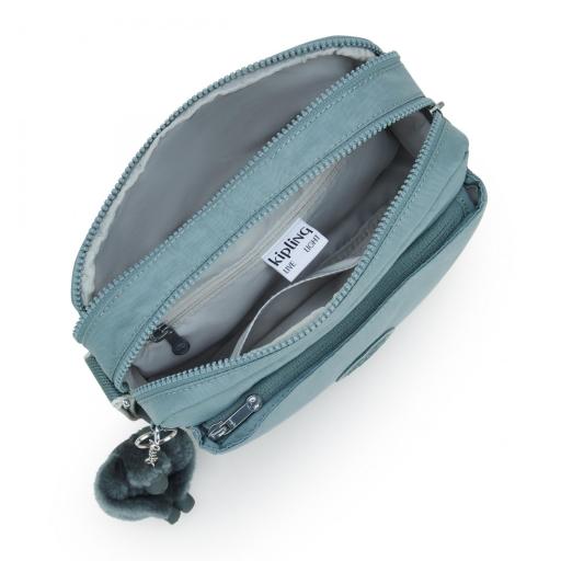 Bolso bandolera kipling abanu m relaxed grey I7076 3NL [2]