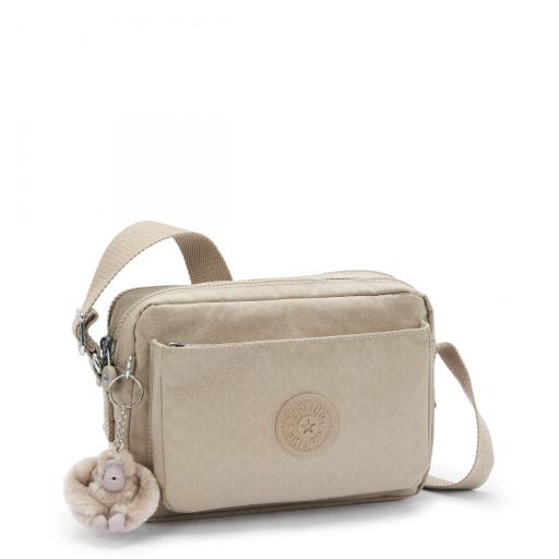 Bolso bandolera kipling abanu m sign beige emb I6831 96A [3]