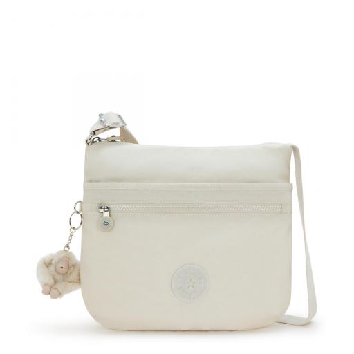 Bolso bandolera kipling arto hideaway beige 19911 7JR