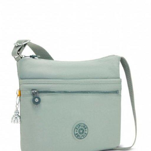 Bolso bandolera kipling arto tender sage c 19911 V31 [1]