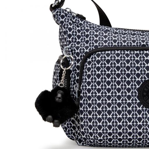 Bolso bandolera kipling gabb s signature print I6607 DD2 [4]