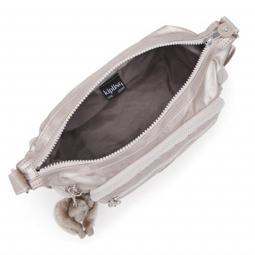 Bolso bandolera kipling gabbie s metallic glow I2532 48I [2]