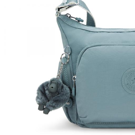 Bolso bandolera kipling gabbie s relaxed grey I4493 3NL [4]