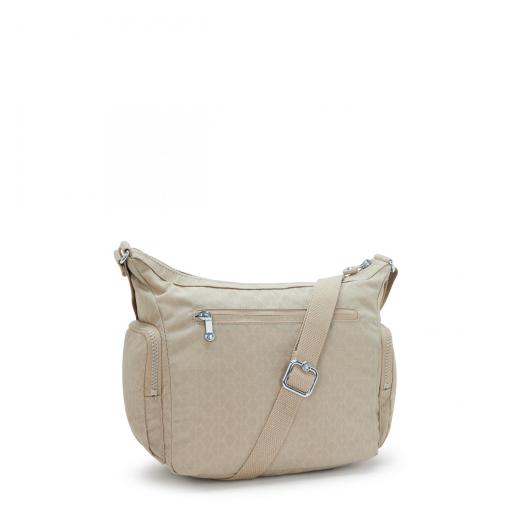 Bolso bandolera kipling gabbie s sign beige emb I4611 96A [1]