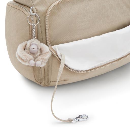 Bolso bandolera kipling gabbie sign beige emb I3945 96A [5]