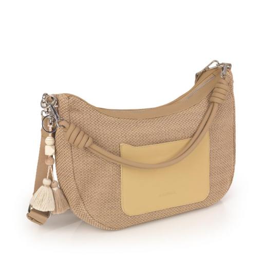 Bolso bandolera mediano gabol dolce rafia 604912 [1]