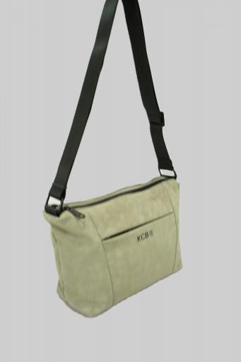Bolso bandolera mediano kcb hide verde 3542 VE [1]