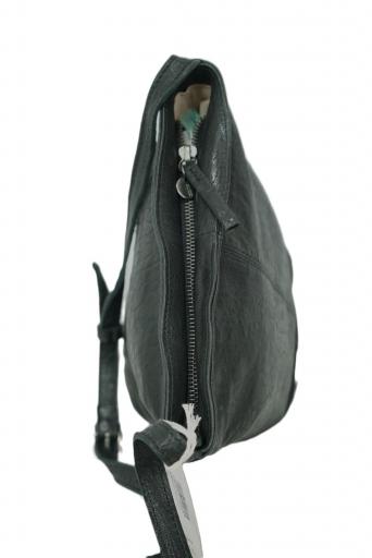 Bolso bandolera pequeña piel biba chester texas negro CHR1L 00 [4]