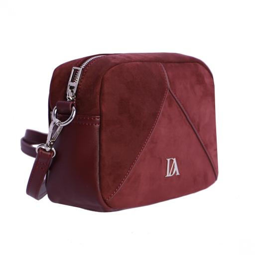 Bolso bandolera s don algodón burdeos RI7802 055 [1]