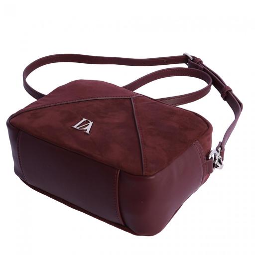 Bolso bandolera s don algodón burdeos RI7802 055 [6]