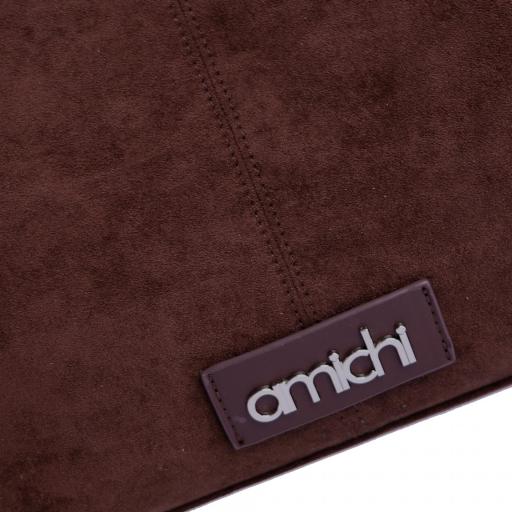 Bolso de brazo amichi cubo marrón RI2000 051 [4]