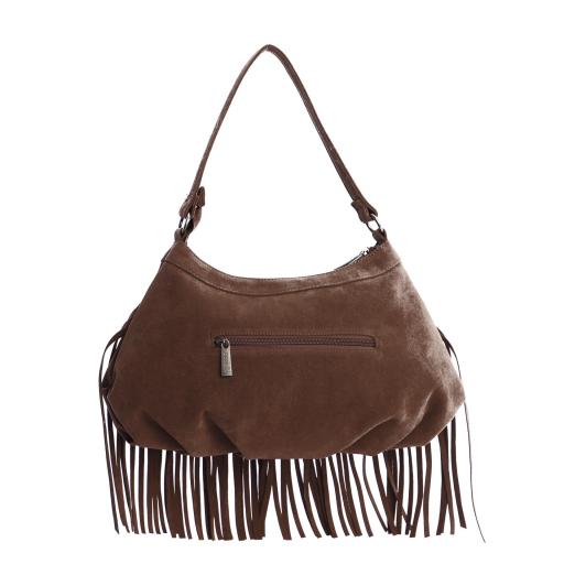 Bolso de brazo amichi marrón flecos RI1527 000 [2]