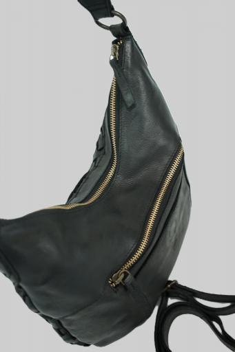 Bolso de brazo de piel biba kansas negro KA23 00 [5]