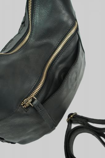 Bolso de brazo de piel biba kansas negro KA23 00 [6]