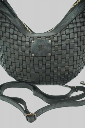 Bolso de brazo de piel biba kansas negro KA23 00 [7]