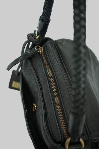 Bolso de brazo de piel biba varney negro VAR1L 00 [4]