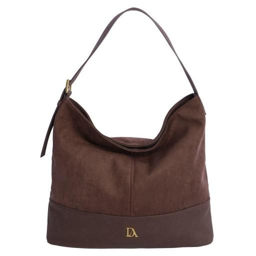 Bolso de brazo don algodón Marrón SI7824 [0]