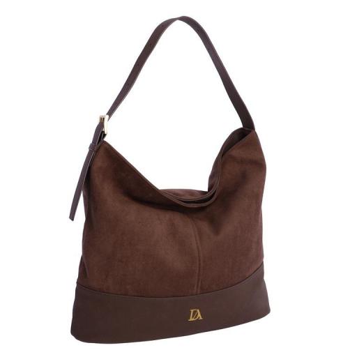 Bolso de brazo don algodón Marrón SI7824 [1]