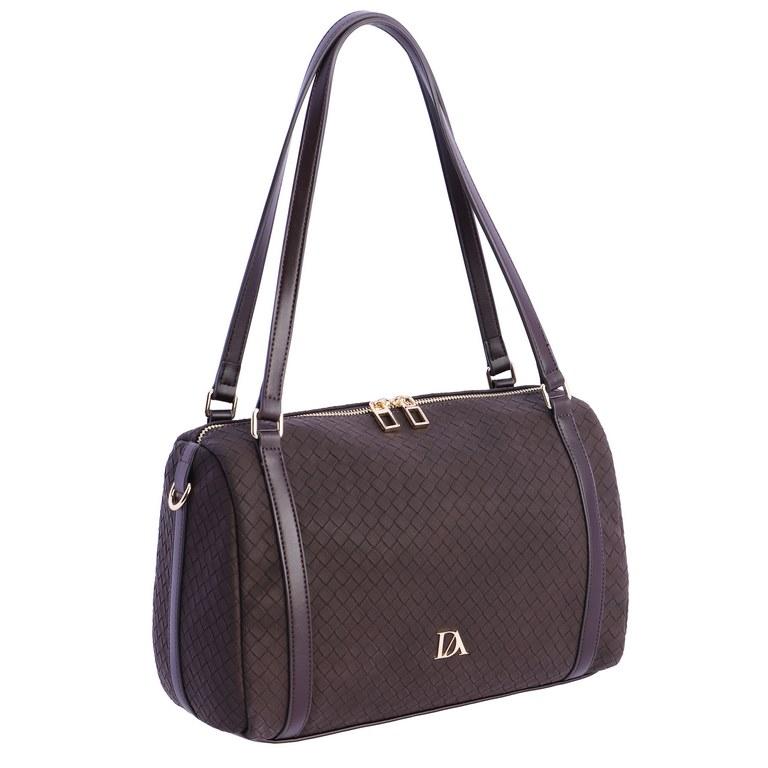 Bolso de brazo don algodón Marrón SI7832